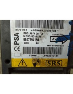 CENTRALITA AIRBAG CITROEN C3 - 121470 2