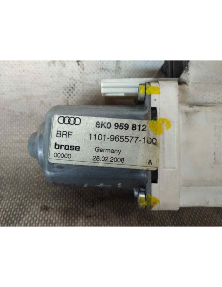 MOTOR ELEVALUNAS TRASERO DERECHO AUDI A4 BERLINA (8K2) - 119452