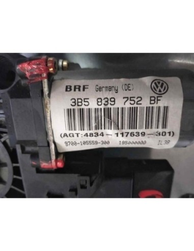 ELEVALUNAS TRASERO DERECHO VOLKSWAGEN PASSAT...