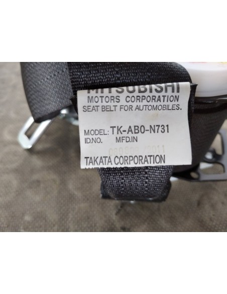 CINTURON SEGURIDAD TRASERO DERECHO PEUGEOT ION - 130285