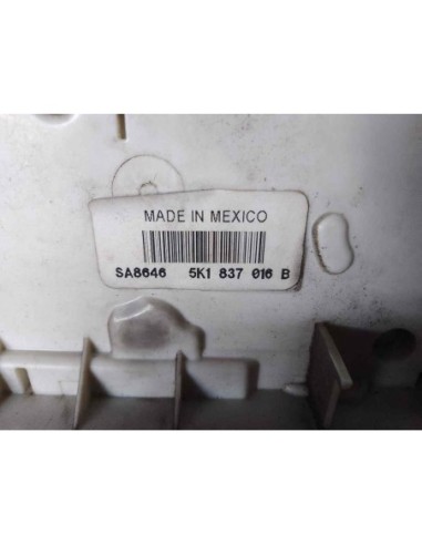 CERRADURA PUERTA DELANTERA DERECHA VOLKSWAGEN...
