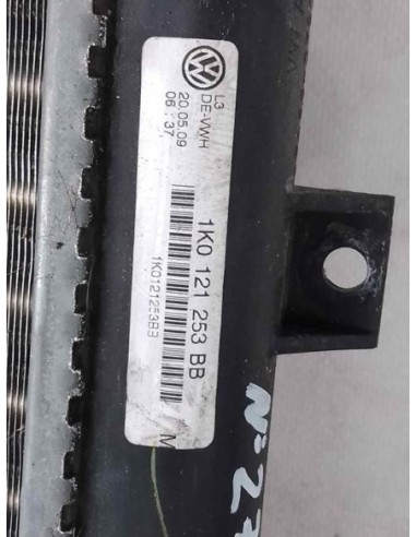 RADIADOR AGUA VOLKSWAGEN GOLF VI (5K1)(10 2008)...