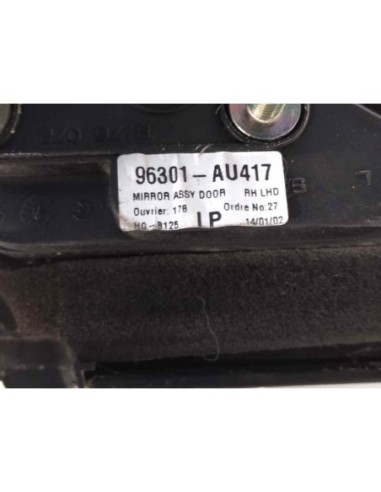 RETROVISOR DERECHO NISSAN PRIMERA BERLINA (P12)...