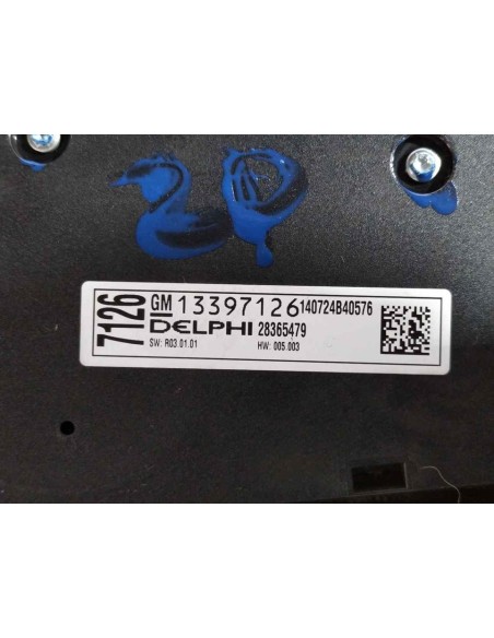 MANDO MULTIFUNCION OPEL ASTRA J BERLINA 5P - 140291