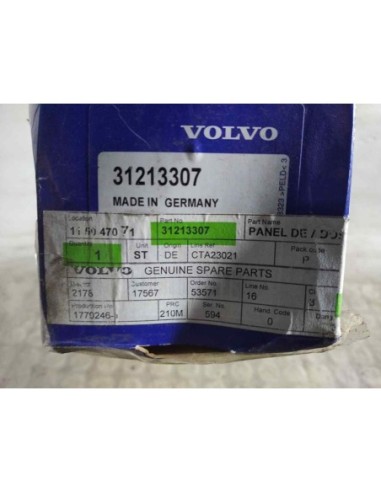 MOLDURAS DELANTERAS VOLVO S40 BERLINA - 142211