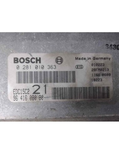 CENTRALITA MOTOR UCE PEUGEOT 406 BREAK (S1/S2)...
