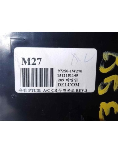 MANDO CALEFACCION / AIRE ACONDICIONADO KIA RIO...