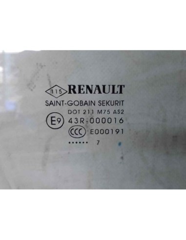 LUNA DELANTERA DERECHA RENAULT MEGANE IV...