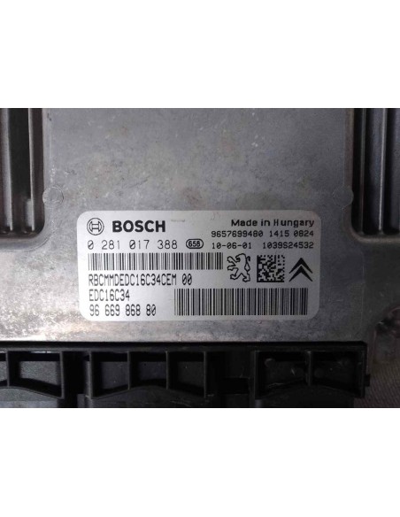 CENTRALITA MOTOR UCE PEUGEOT 207 - 160476
