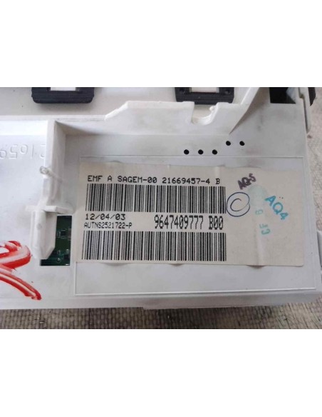 PANTALLA MULTIFUNCION PEUGEOT 206 - 162573