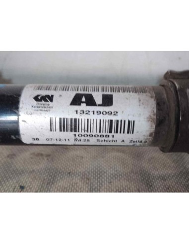 TRANSMISION DELANTERA DERECHA OPEL INSIGNIA...