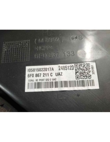 GUARNECIDO PUERTA TRASERA IZQUIERDA SEAT IBIZA...