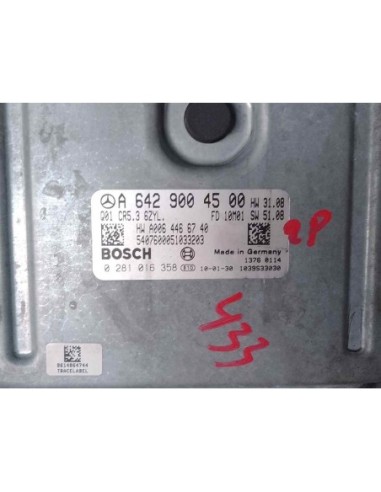 CENTRALITA MOTOR UCE MERCEDES-BENZ CLASE S (BM...
