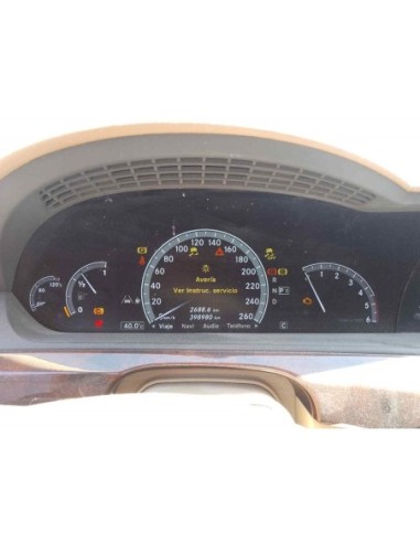 CUADRO INSTRUMENTOS MERCEDES-BENZ CLASE S (BM...