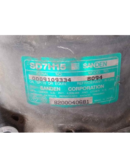 COMPRESOR AIRE ACONDICIONADO MITSUBISHI CARISMA BERLINA 5 (DA0) - 168616