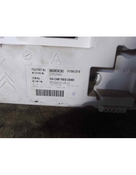 CUADRO INSTRUMENTOS PEUGEOT 308 - 171268