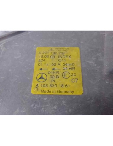 FARO DERECHO MERCEDES-BENZ CLASE A (BM 168) -...