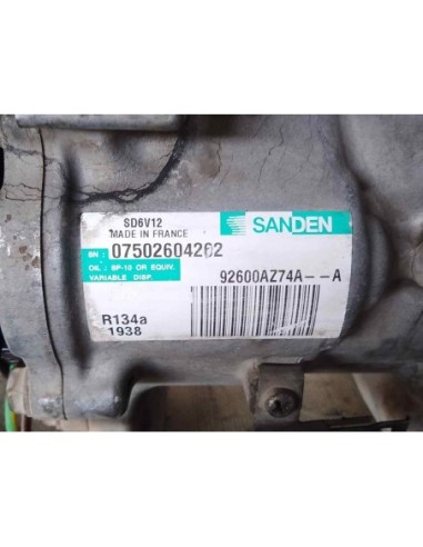 COMPRESOR AIRE ACONDICIONADO NISSAN NV200...