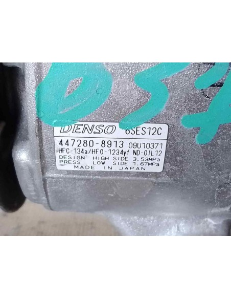 COMPRESOR AIRE ACONDICIONADO TOYOTA AURIS (E18) - 194789