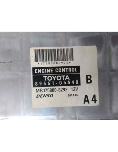 CENTRALITA MOTOR UCE TOYOTA AVENSIS BERLINA...