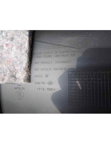 GUARNECIDO PORTON TRASERO RENAULT CAPTUR I - 194130