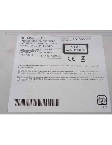 SISTEMA NAVEGACION GPS TOYOTA PRIUS (ZVW30) - 197398