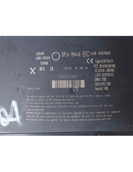 MODULO ELECTRONICO LAND ROVER FREELANDER (LR2) - 197679