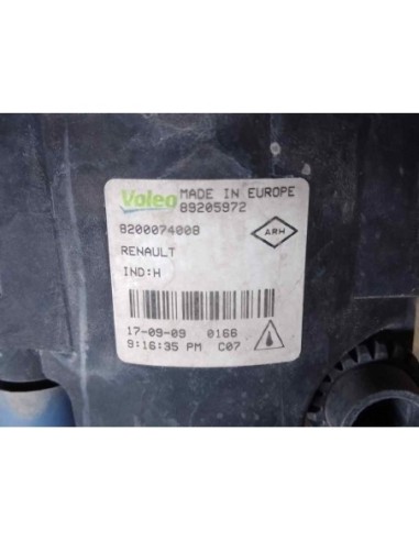 FARO ANTINIEBLA IZQUIERDO RENAULT SCENIC III...