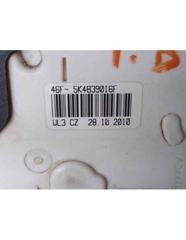 CERRADURA PUERTA TRASERA DERECHA VOLKSWAGEN...
