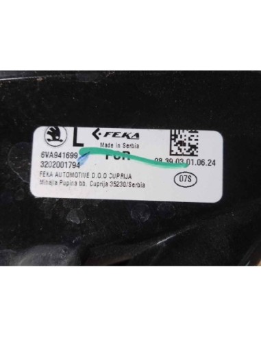 FARO ANTINIEBLA IZQUIERDO SKODA FABIA (PJ3) -...