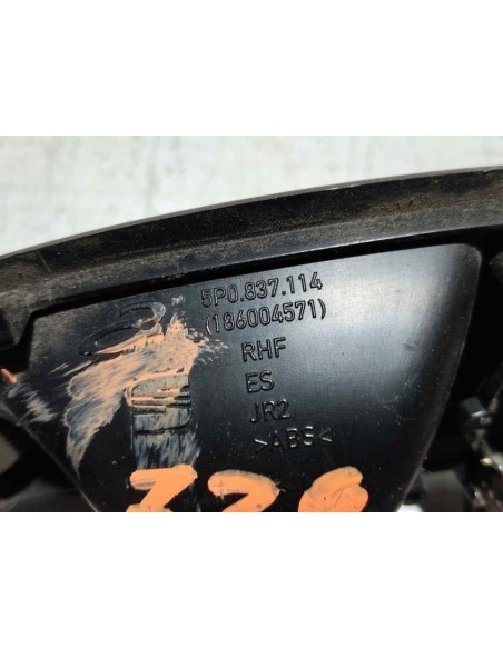 MANETA INTERIOR TRASERA DERECHA SEAT LEON (1P1) - 214222