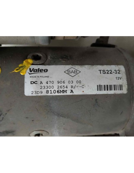 MOTOR ARRANQUE RENAULT MASTER III CAMIÓN/CHASIS - 234752