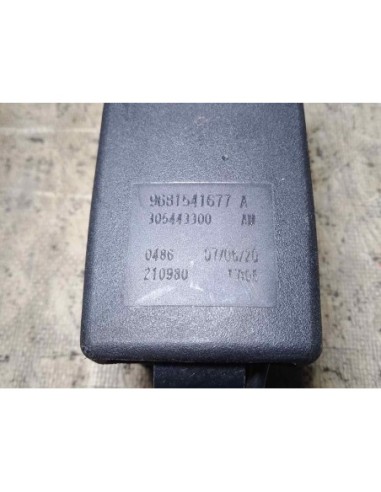 ENGANCHE CINTURON TRASERO CENTRAL CITROEN C4...