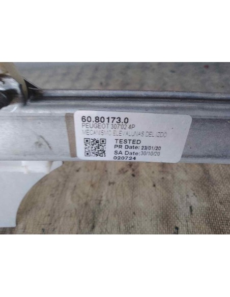 ELEVALUNAS DELANTERO IZQUIERDO PEUGEOT 307 BREAK / SW (S1)(04 2002) - 95681