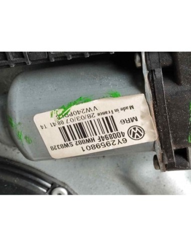 ELEVALUNAS DELANTERO DERECHO VOLKSWAGEN POLO IV...
