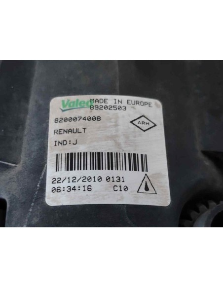 FARO ANTINIEBLA DERECHO RENAULT SCENIC III (JZ) - 218655