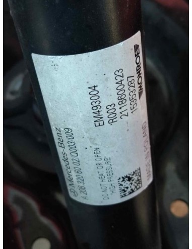 AMORTIGUADOR TRASERO IZQUIERDO MERCEDES-BENZ...