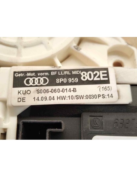 MOTOR ELEVALUNAS DELANTERO DERECHO AUDI A3 (8P1) - 137399
