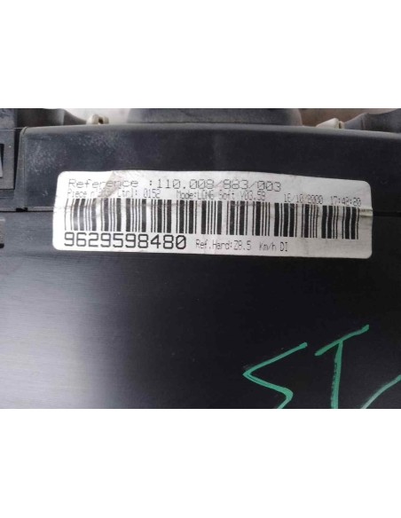 CUADRO INSTRUMENTOS PEUGEOT 607 (S1)(12 2000) - 120623