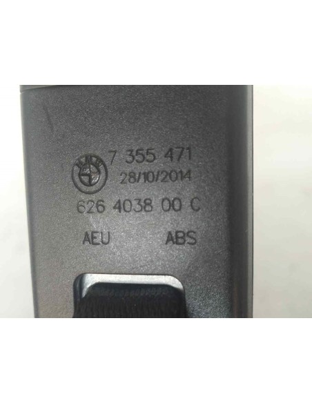 CINTURON SEGURIDAD TRASERO CENTRAL BMW SERIE 1 BERLINA 5P (F20) - 125645