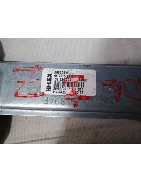 ELEVALUNAS DELANTERO IZQUIERDO PEUGEOT 208 - 170927