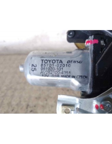 ELEVALUNAS DELANTERO DERECHO TOYOTA AURIS (E18)...