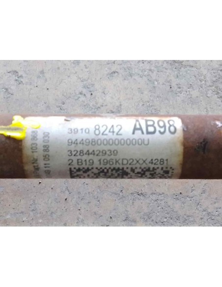 TRANSMISION DELANTERA IZQUIERDA OPEL ASTRA K BERLINA 5P - 259819