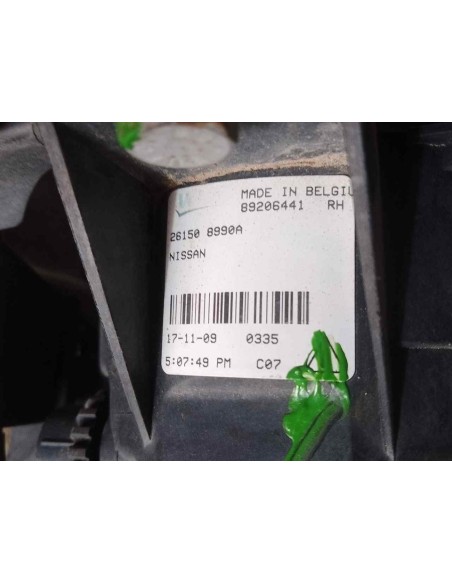 FARO ANTINIEBLA DERECHO NISSAN QASHQAI +2 (JJ10) - 130990