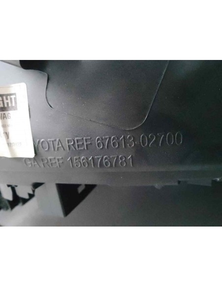 GUARNECIDO PUERTA TRASERA DERECHA TOYOTA COROLLA TOURING SPORTS (E21) - 253397