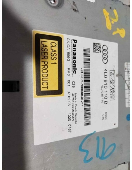 SISTEMA AUDIO / RADIO CD AUDI Q7 (4L) - 245124
