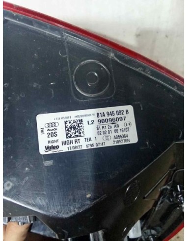 PILOTO TRASERO DERECHO AUDI Q2 (GAG) - 250939