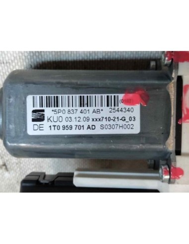 MOTOR ELEVALUNAS DELANTERO IZQUIERDO SEAT ALTEA...