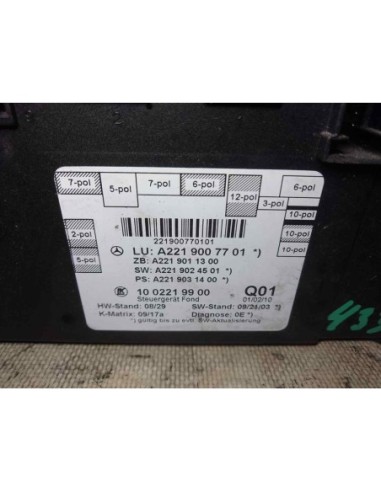 MODULO ELECTRONICO MERCEDES-BENZ CLASE S (BM...