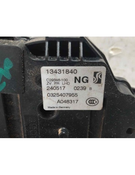 CERRADURA PUERTA DELANTERA DERECHA OPEL CORSA E - 229237